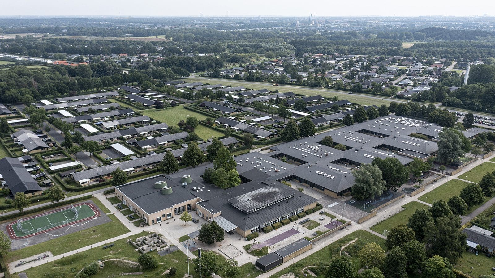 Overview of Høje Taastrup Kommune. Foto: Rasmus Degnbol